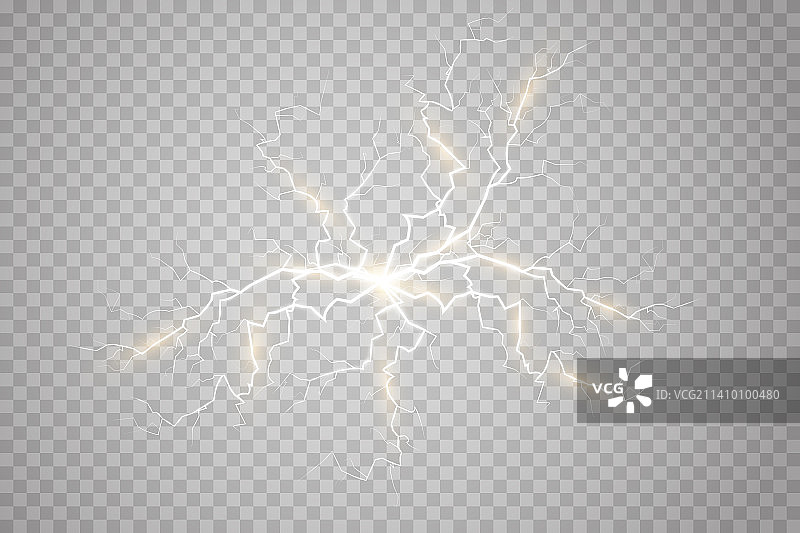 魔法闪电和明亮灯光合集图片素材