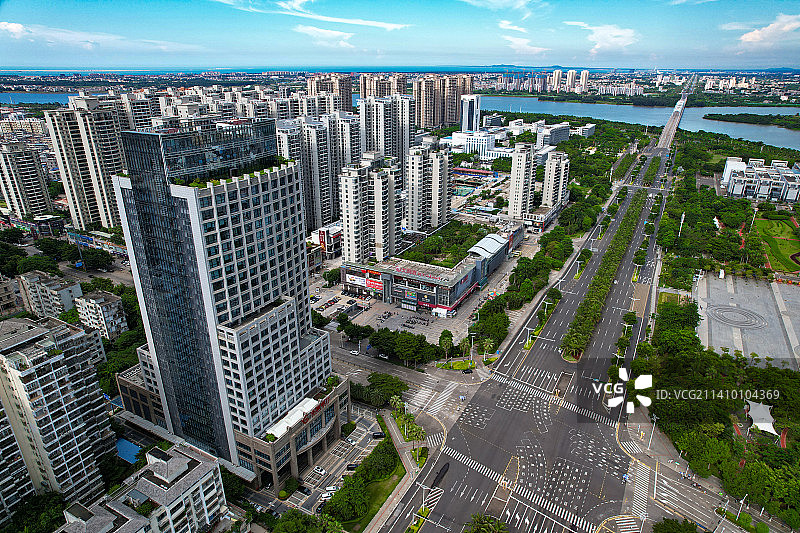 海口市国兴大道图片素材