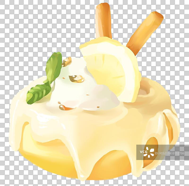 手绘蛋糕图片素材