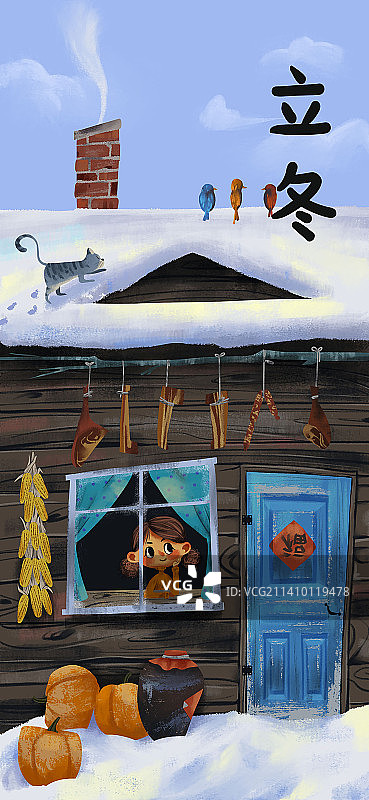 秋收冬藏图片素材