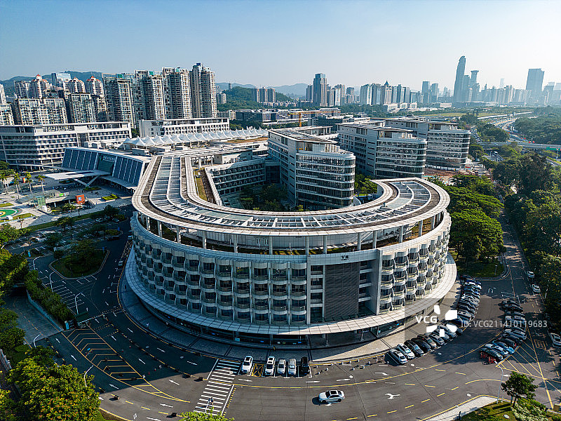 香港大学深圳医院图片素材