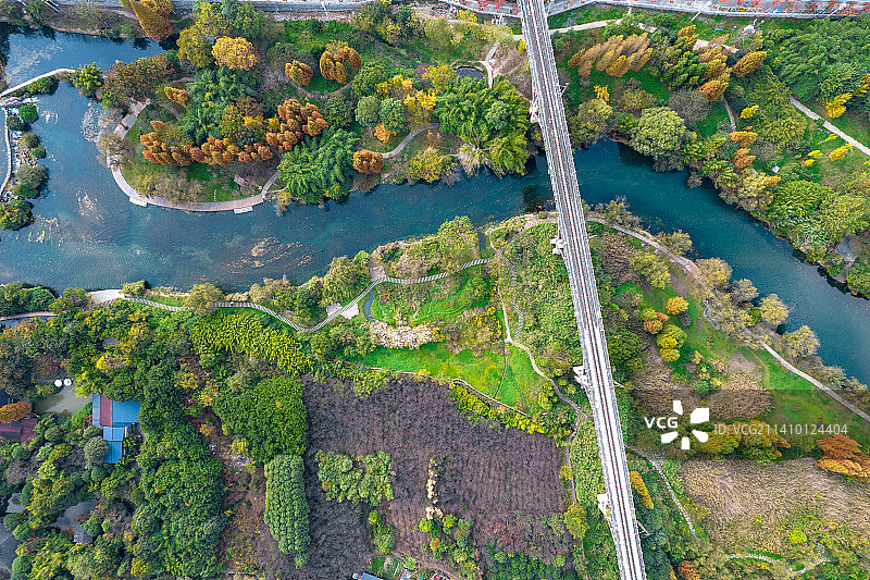 贵阳花溪公园图片素材