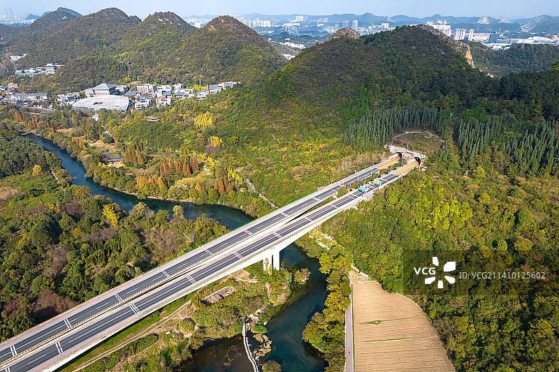 贵阳花溪十里河滩图片素材