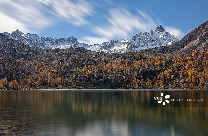 党岭秋色图片素材