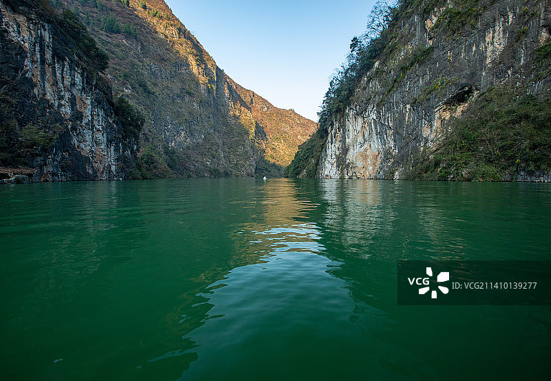 重庆巫山县小三峡龙门峡、巴雾峡、滴翠峡图片素材