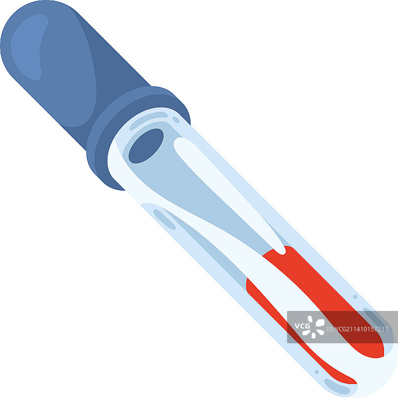 滴管中的血液图片素材