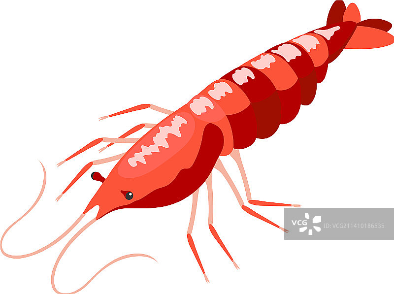 2.5D螯虾图标图片素材