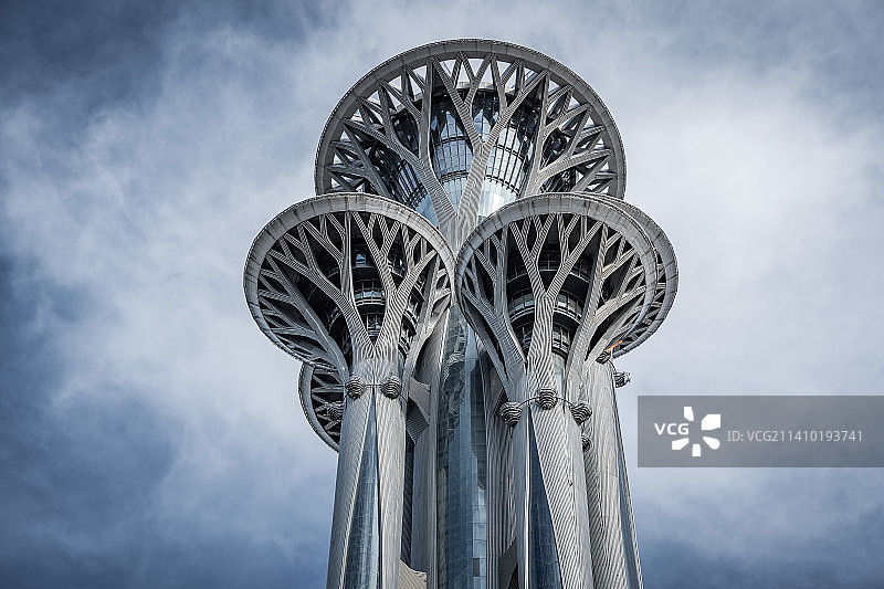 奥林匹克塔特写图片素材