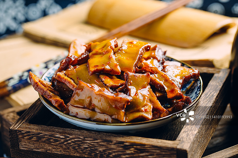 五香豆腐干美食图片素材