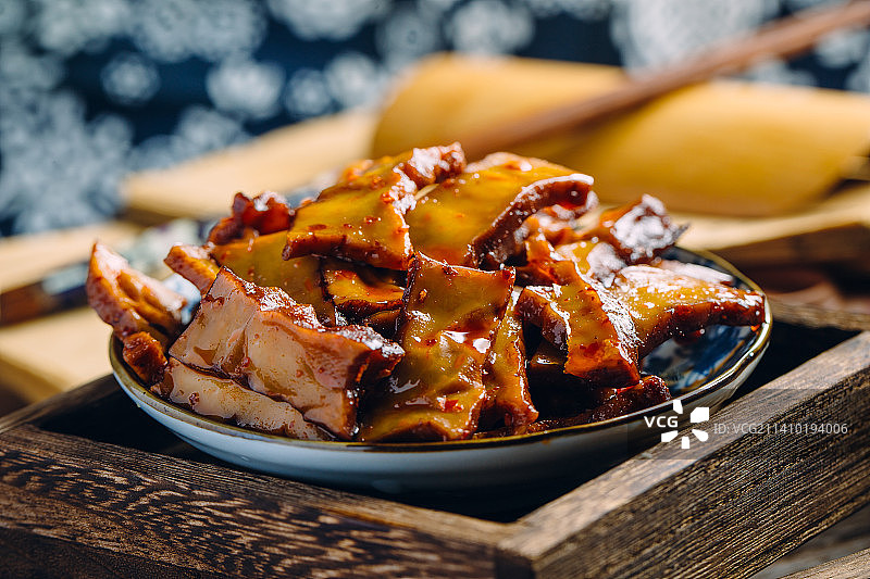 五香豆腐干美食图片素材