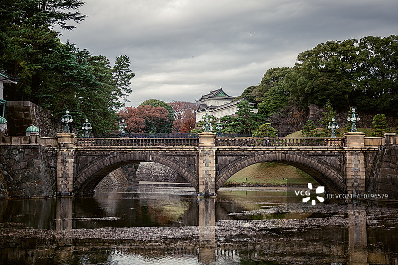 东京皇居二重桥图片素材