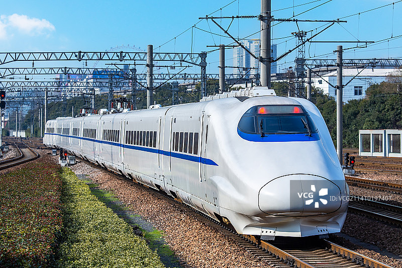 中国高铁列车图片素材