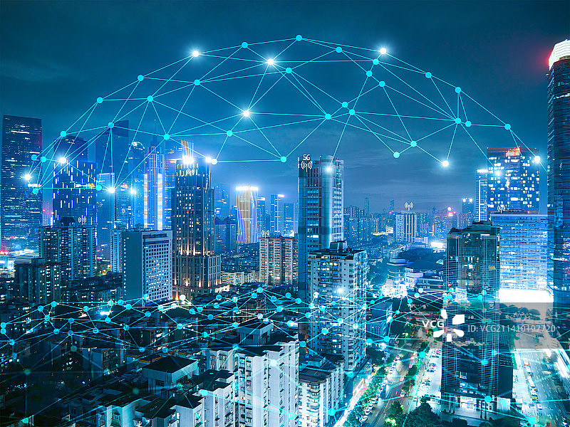 未来国际智慧城市云计算共享整合挖掘感知多维度信息电子政务城管环卫市容规划远程会议公共事务管理图片素材