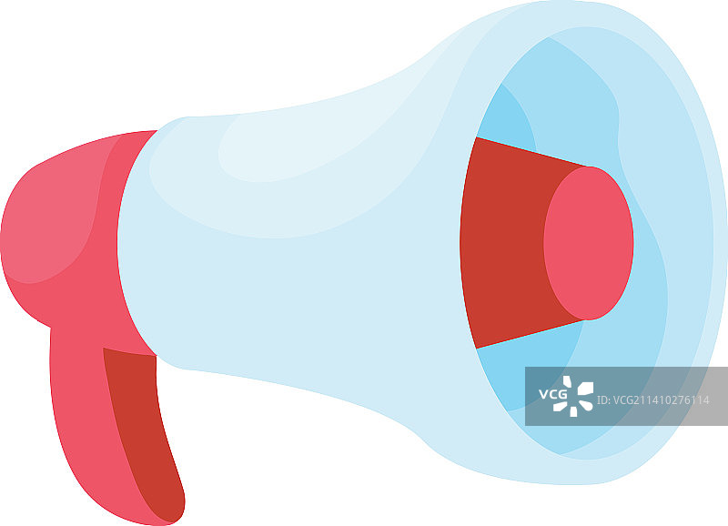 彩色扩音器设计图片素材