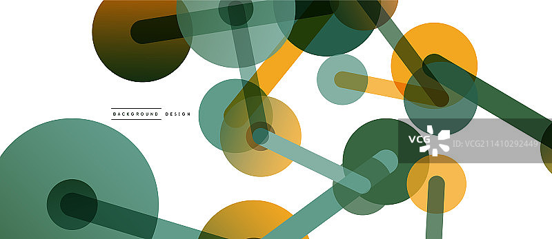 线点连接几何抽象图片素材