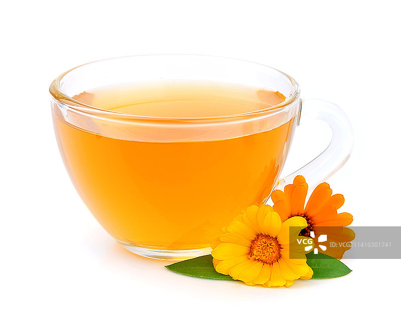 茶叶和鲜花背景特写，摩尔多瓦图片素材