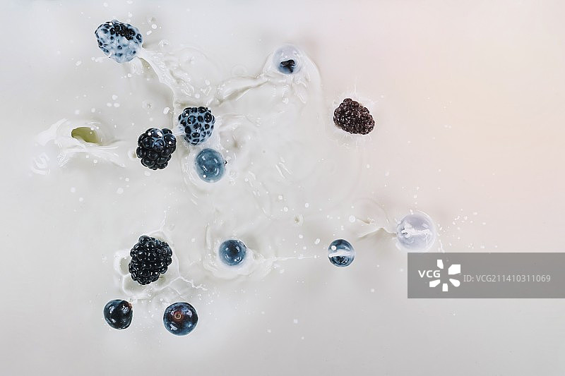 水中气泡特写图片素材