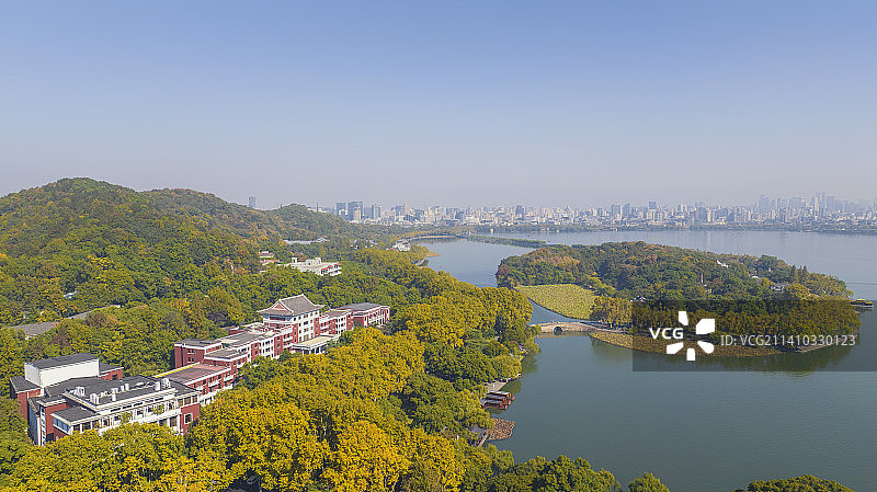 杭州香格里拉酒店（西湖）远景图片素材