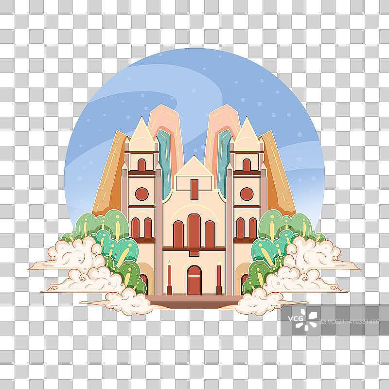 延安 老鲁艺革命旧址图片素材