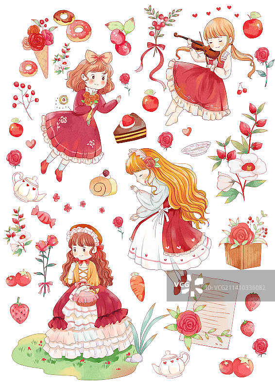 小可爱们图片素材