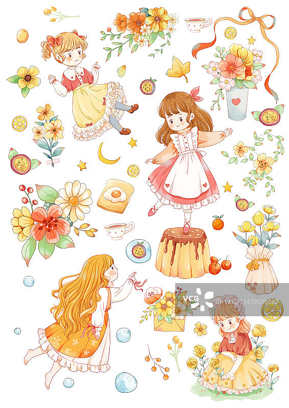 小可爱们图片素材