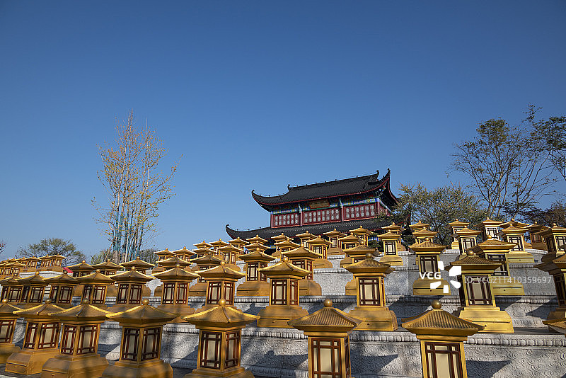 婺源婺女洲公园图片素材