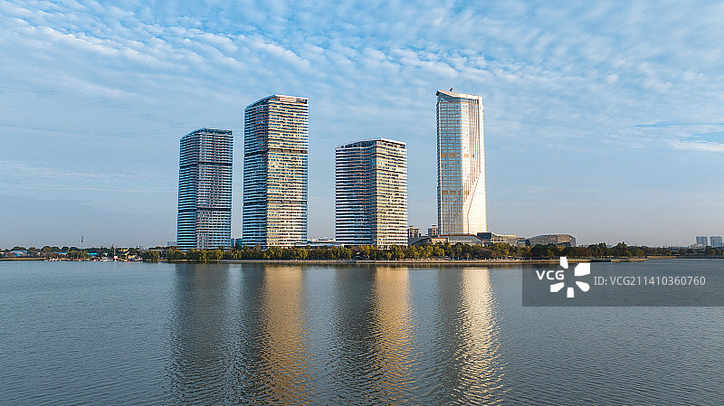 江苏常州滆湖揽月湾图片素材