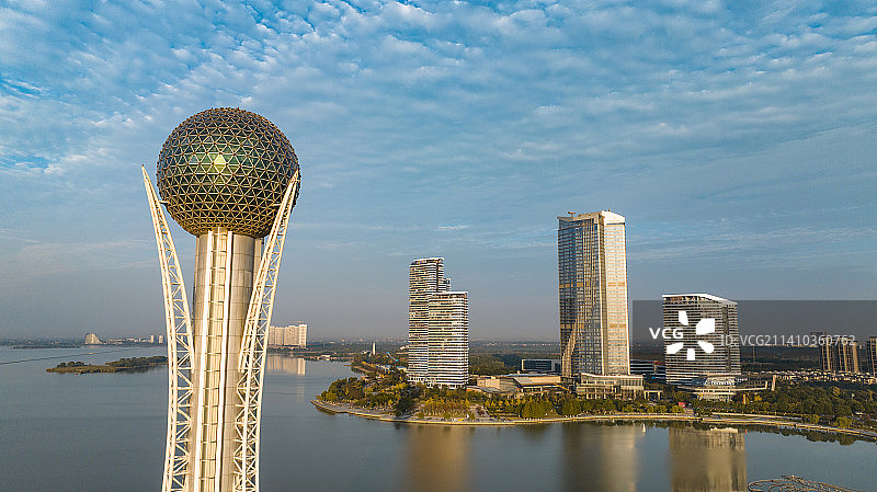 江苏常州滆湖揽月湾图片素材