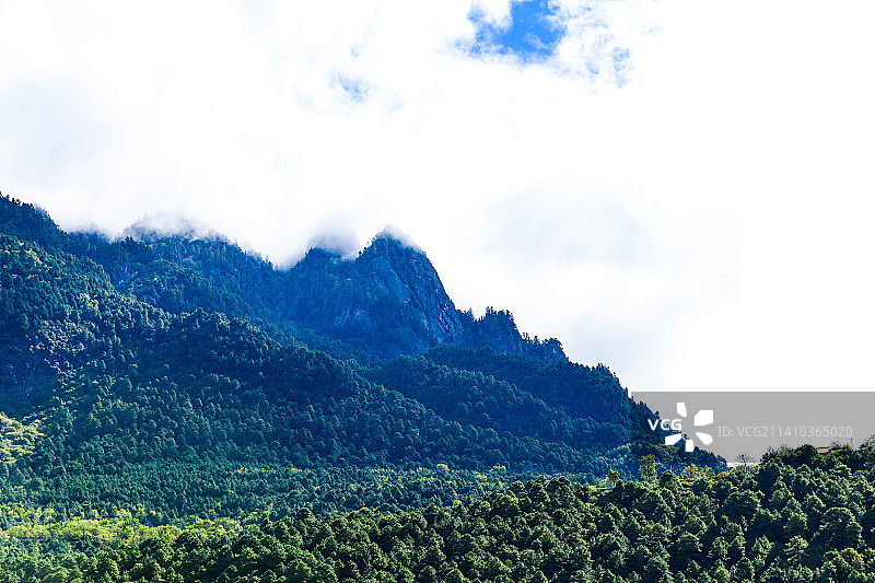 高原藏乡山水风光图片素材