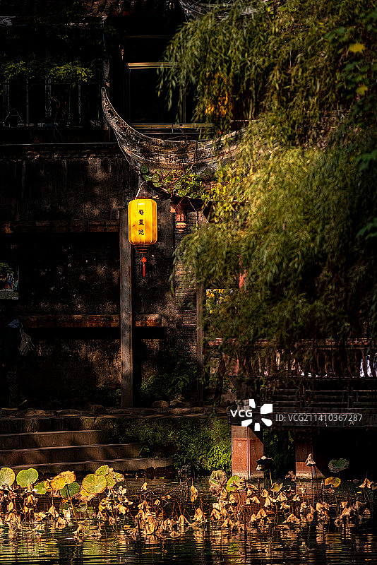 罨画池图片素材