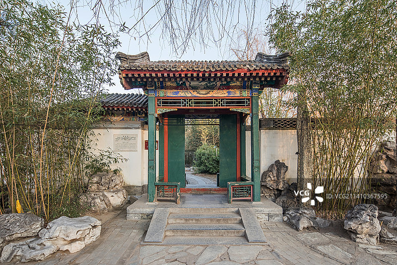 北京大观园风光图片素材