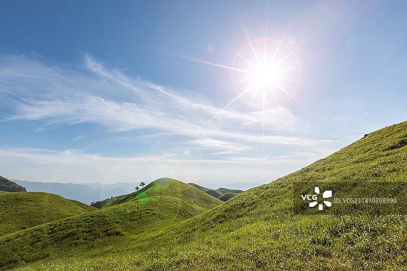 江西省萍乡市武功山自然风光图片素材