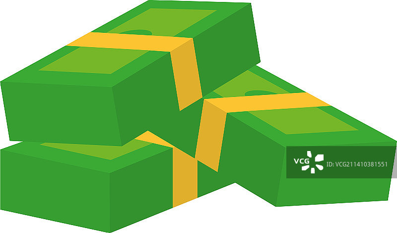 成捆的钞票图片素材