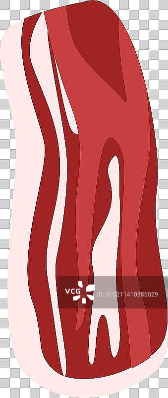 卡通节日春节除夕新春年货节饮食美味食物食品小吃腊月二十六割年肉猪肉腊肉晾晒猪肉扁平矢量插画免抠元素图片素材