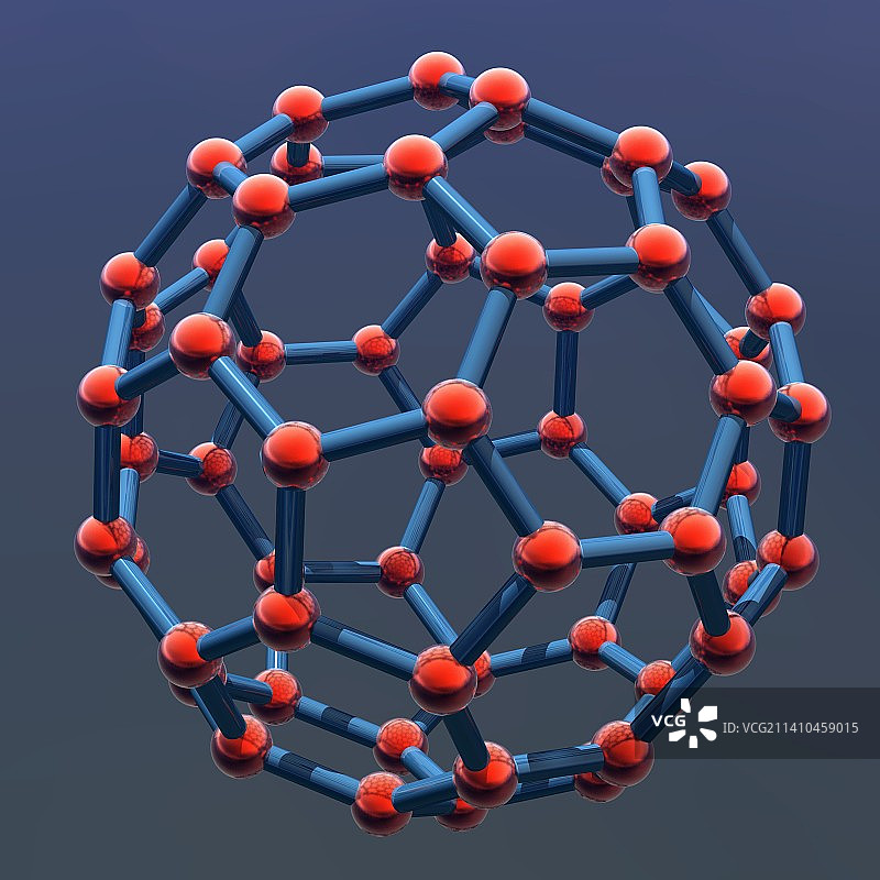 巴基球分子艺术图图片素材