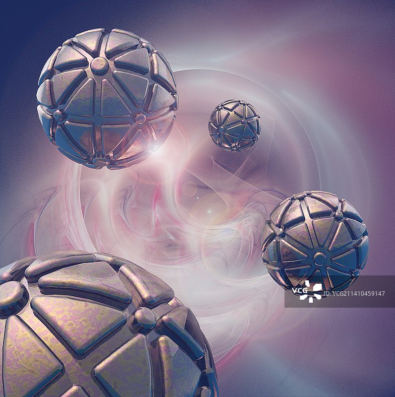 纳米机器人，艺术作品图片素材