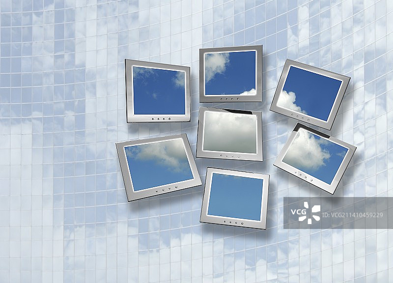 云计算概念艺术作品图片素材