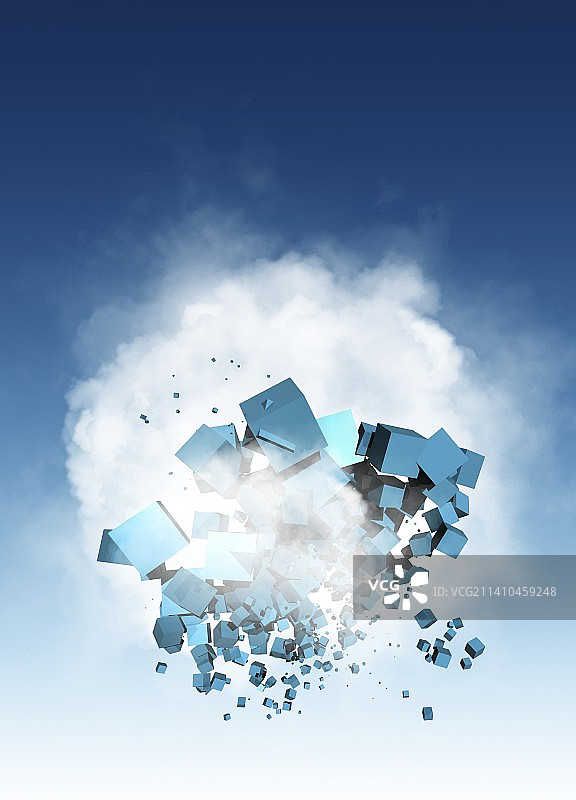 云计算概念艺术作品图片素材