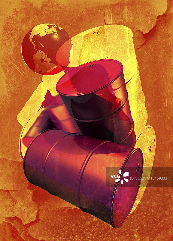 污染、概念插画图片素材