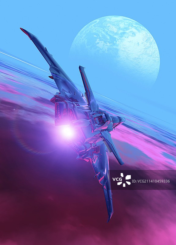 外星飞船艺术作品图片素材