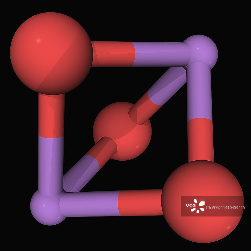 三氧化二砷分子图片素材