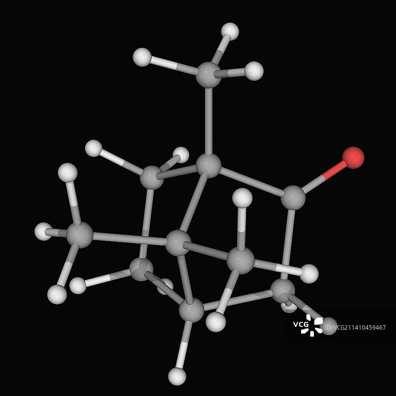 樟脑分子图片素材