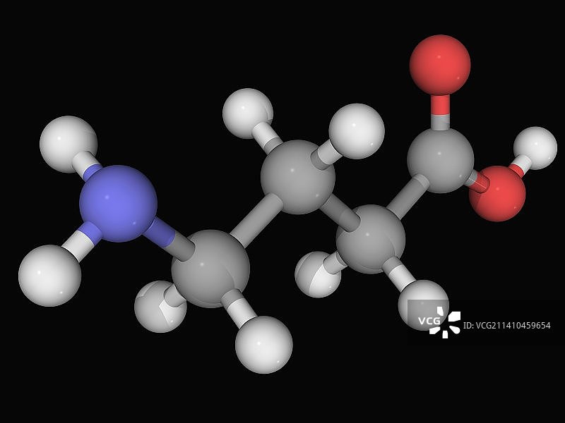 伽马氨基丁酸GABA分子图片素材
