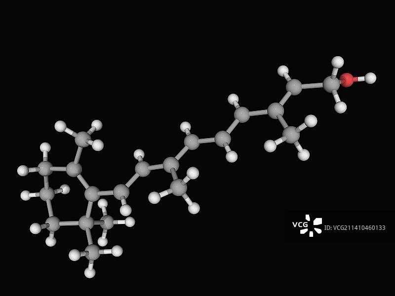 维生素A分子图片素材
