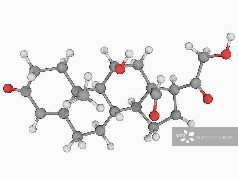 醛固酮激素分子图片素材