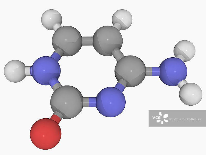 胞嘧啶分子图片素材