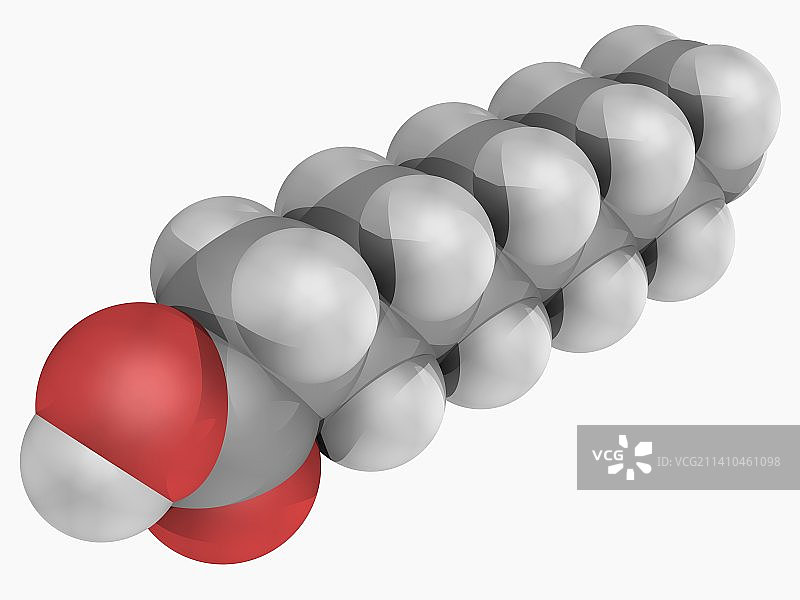 癸酸分子图片素材