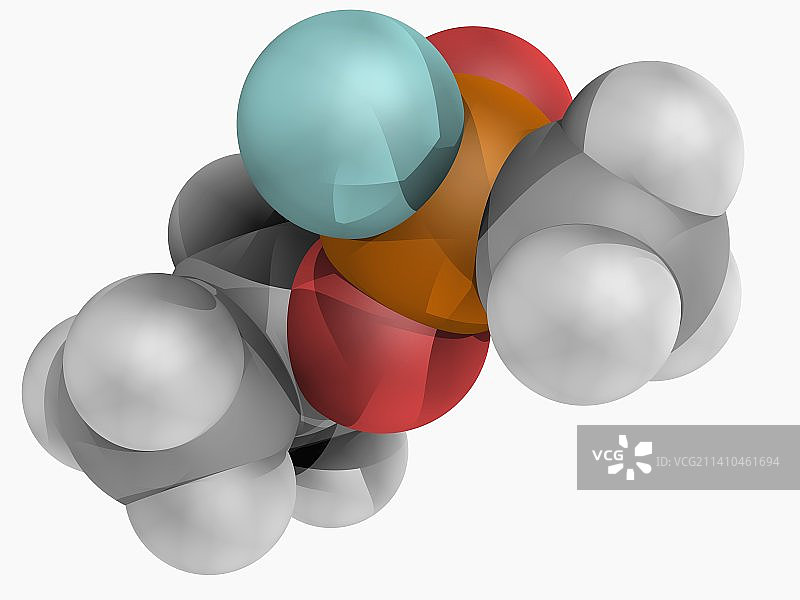 沙林分子图片素材
