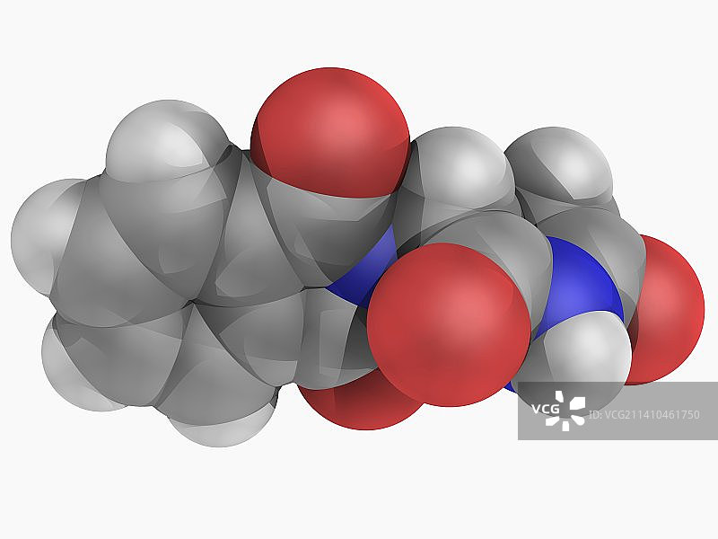 沙利度胺药物分子图片素材