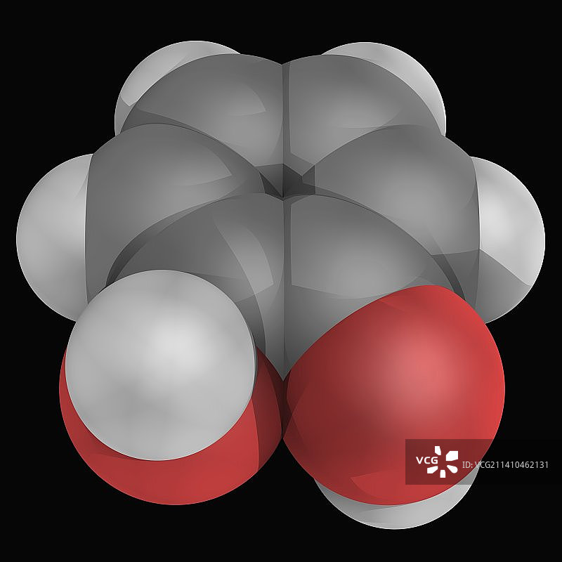 邻苯二酚分子图片素材